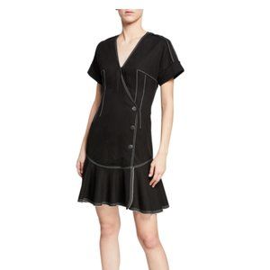 Derek Lam 10 Crosby Faux Wrap Dress New/Tag